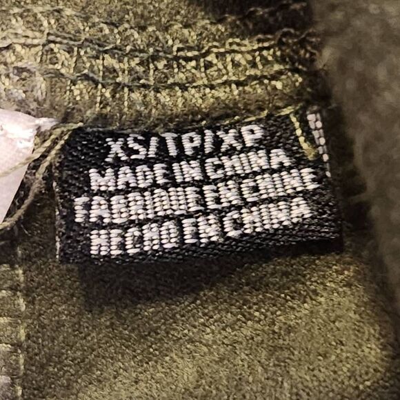 RD Style Olive Green Micro Suede Leggings XS (4919) - Picture 5 of 5